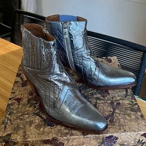 Free People Almost Famous Western Boots leather